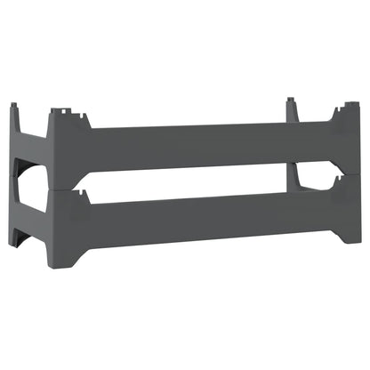 Portabottiglie per 12 Bottiglie in PP Impilabile - homemem39