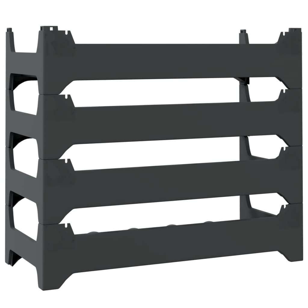 Portabottiglie per 24 Bottiglie in PP Impilabile - homemem39