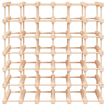 Portabottiglie Vino 42 Bottiglie 68,5x23x68,5 cm Massello Pino - homemem39