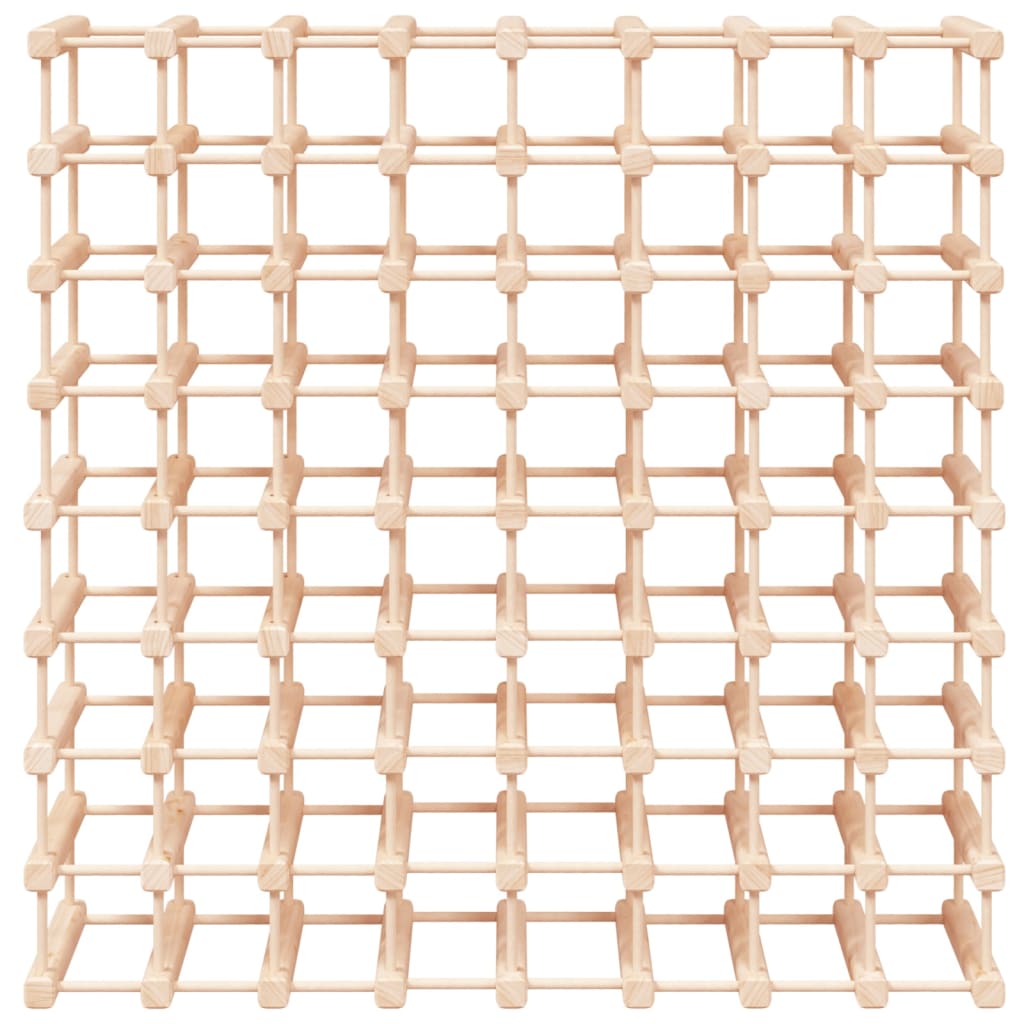Portabottiglie Vino 72 Bottiglie 90,5x23x90,5 cm Massello Pino - homemem39