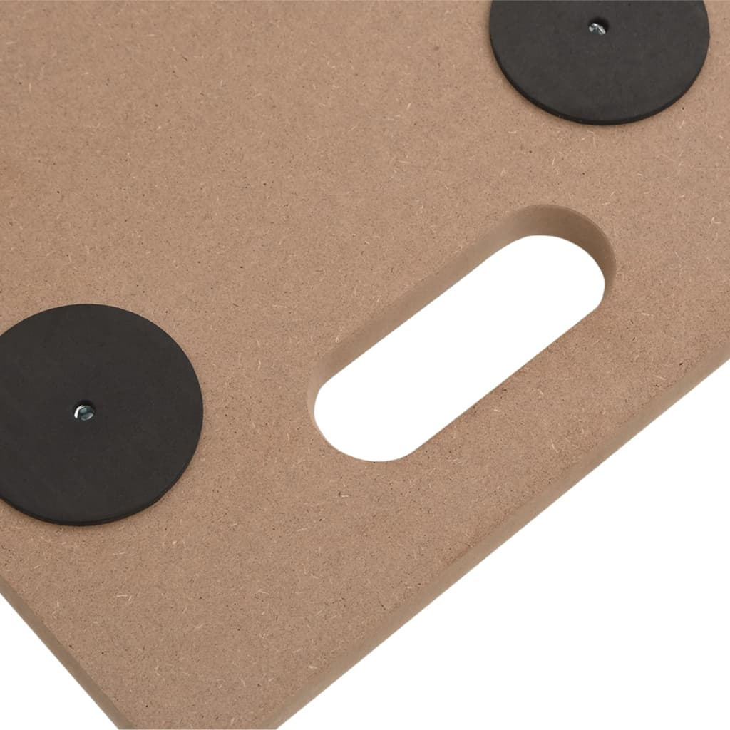 Pedane 2 pz Rettangolari in Legno Multistrato - homemem39