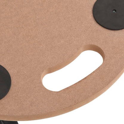 Pedane 6 pz Rotonde in Legno Multistrato - homemem39