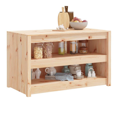 Mobile da Cucina da Esterno 106x55x64 cm Legno Massello di Pino - homemem39