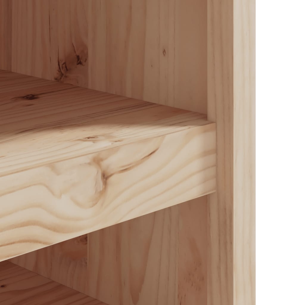 Mobile da Cucina da Esterno MEPPEL 106x55x64 cm Legno Massello di Pino