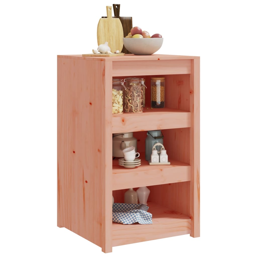 Mobile da Cucina da Esterno MEPPEL 55x55x92 cm Legno Massello di Douglas