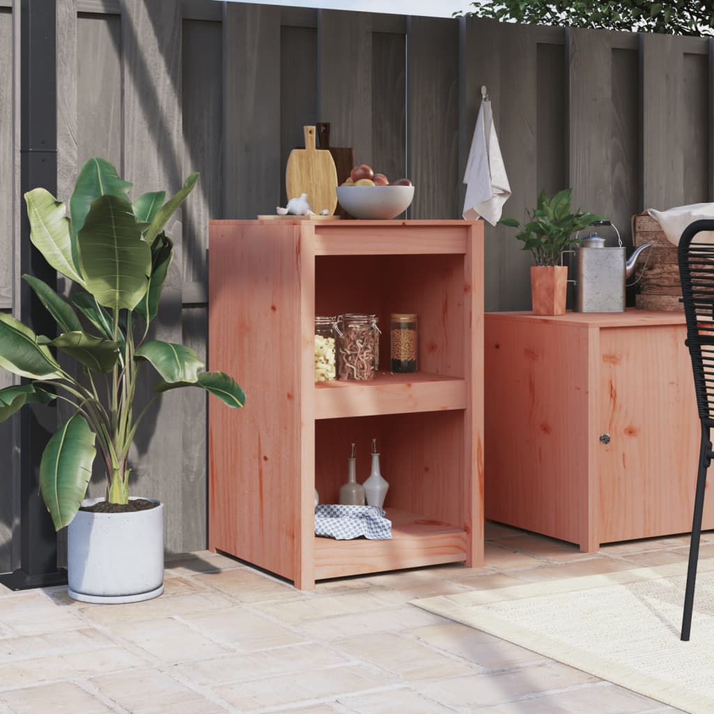Mobile da Cucina da Esterno MEPPEL 55x55x92 cm Legno Massello di Douglas | homemem39