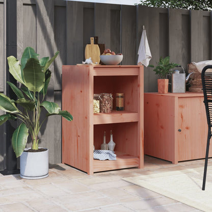 Mobile da Cucina da Esterno MEPPEL 55x55x92 cm Legno Massello di Douglas
