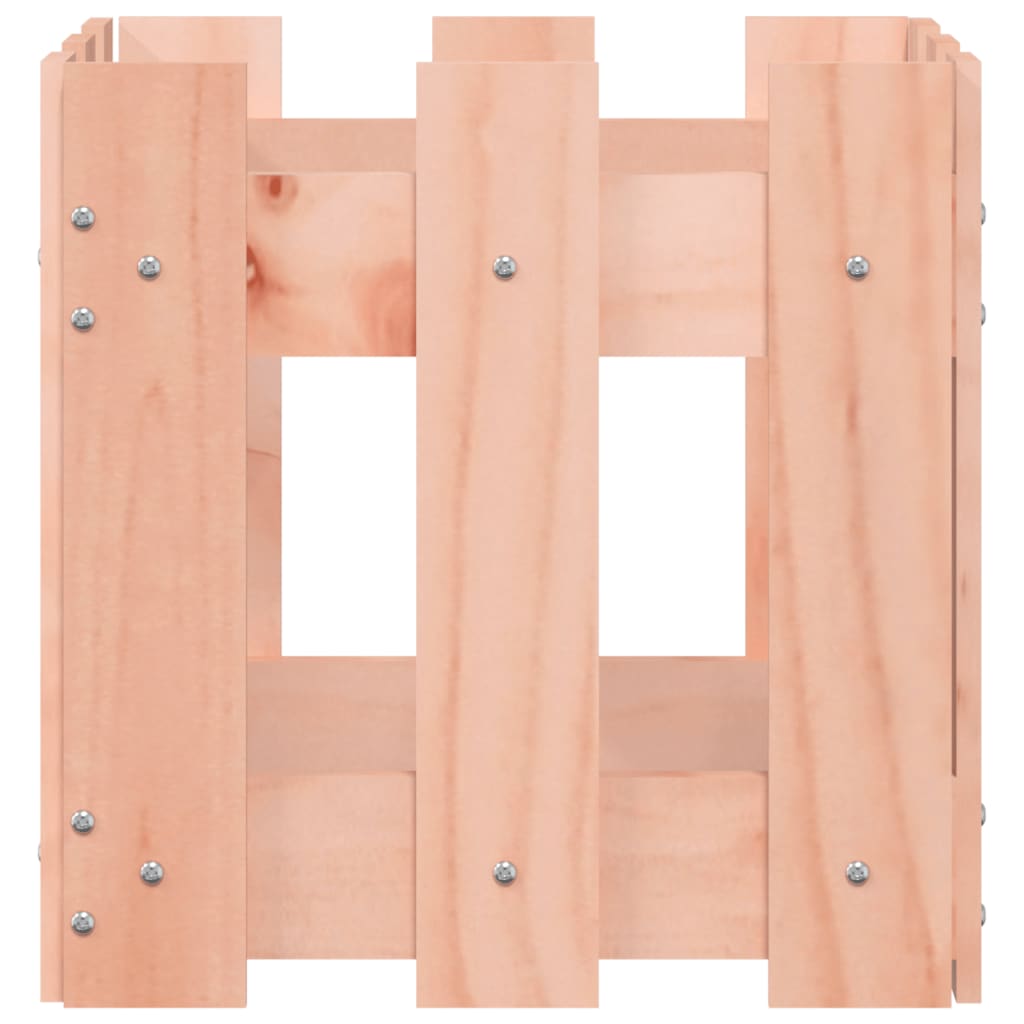 Fioriera Giardino Design Recinzione 30x30x30cm Massello Douglas | homemem39