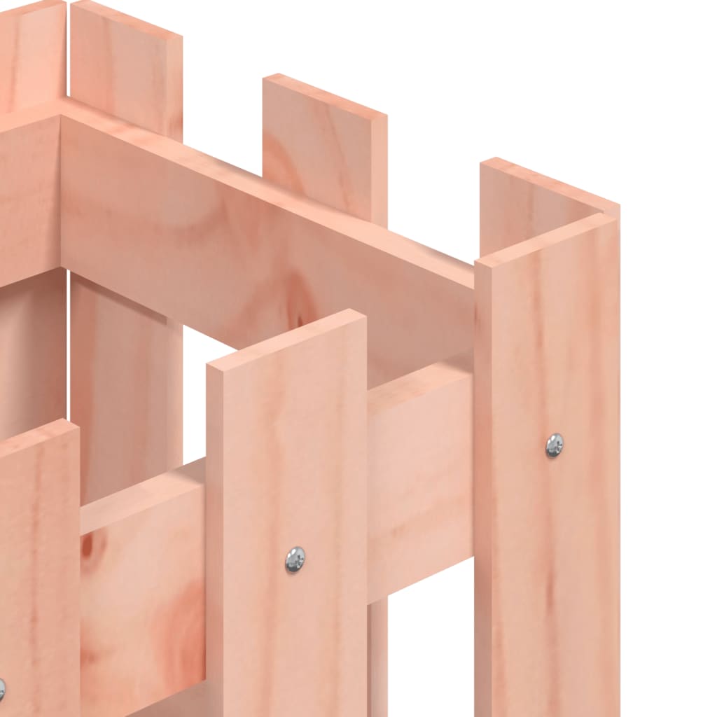 Fioriera Giardino Design Recinzione 30x30x30cm Massello Douglas | homemem39