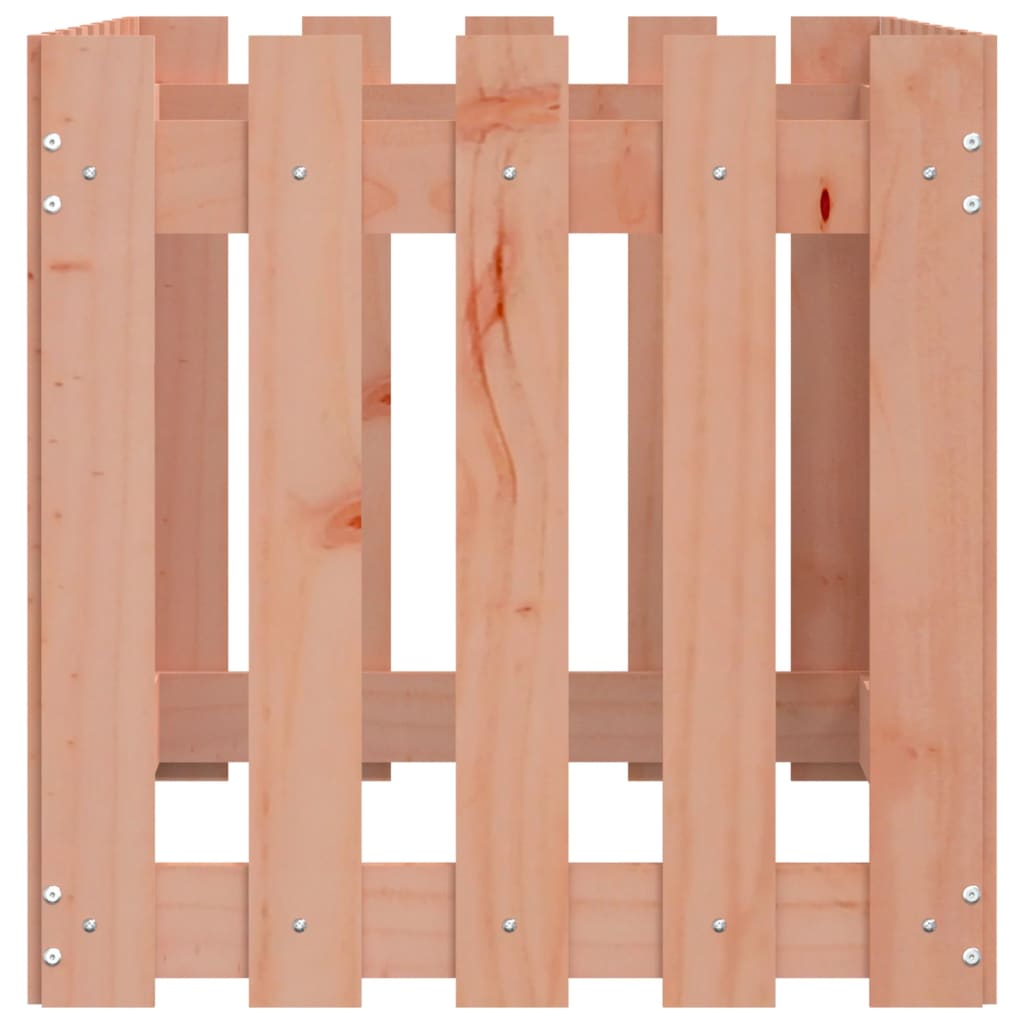 Fioriera Rialzata Giardino Recinzione 100x50x50cm Legno Douglas | homemem39