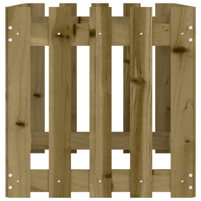 Fioriera Rialzata da Giardino 100x50x50 cm in Pino Impregnato | homemem39