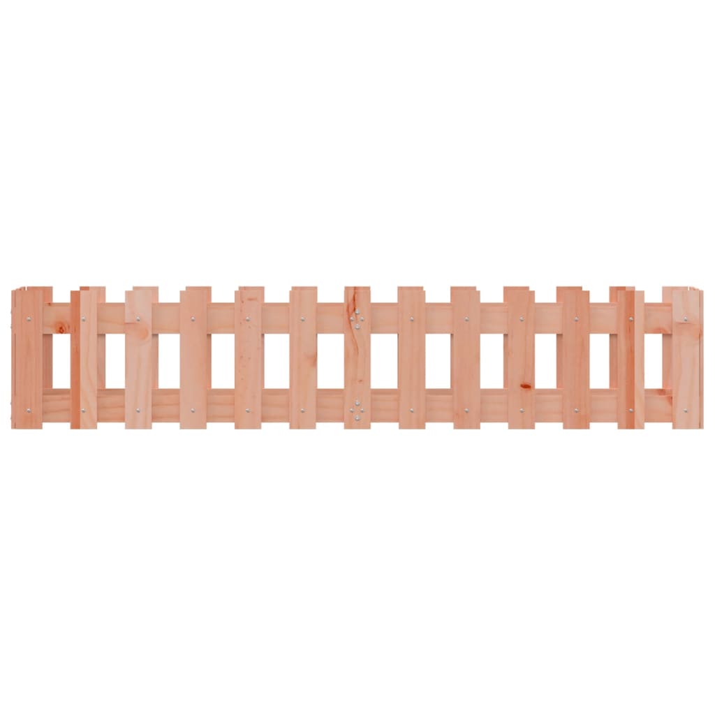 Fioriera Rialzata Giardino Recinzione 150x30x30cm Legno Douglas | homemem39