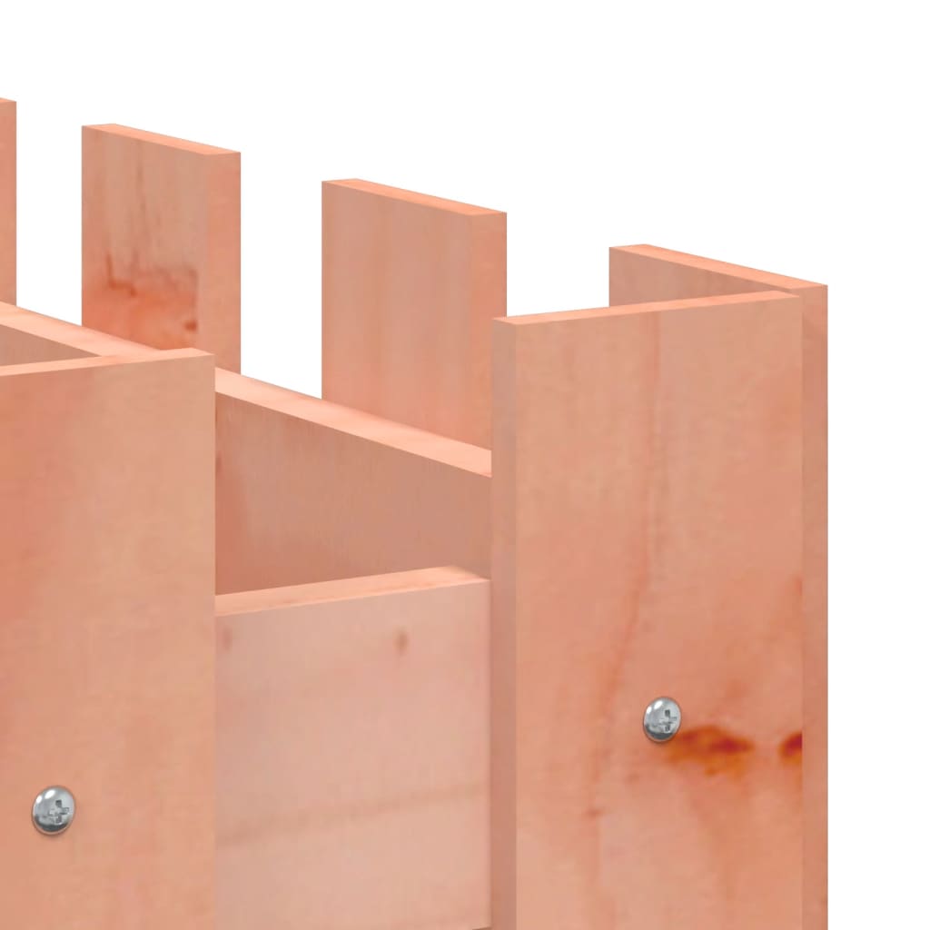 Fioriera Rialzata Giardino Recinzione 150x30x30cm Legno Douglas | homemem39