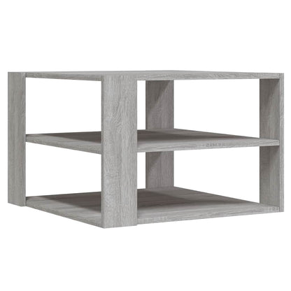 Tavolino Salotto Grigio Sonoma 58x58x40cm Legno Multistrato | homemem39