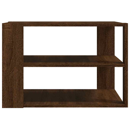 Tavolino Salotto Rovere Marrone 58x58x40 Legno Multistrato
