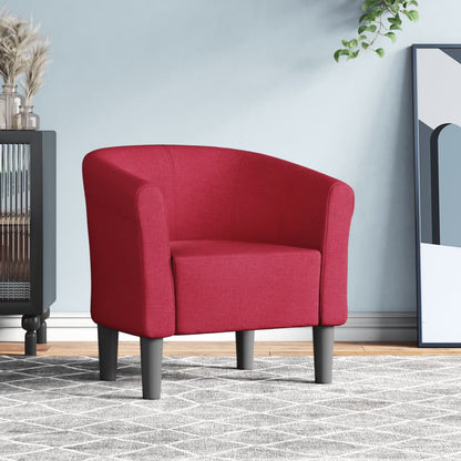 Poltrona Cabriolet Rosso Vino