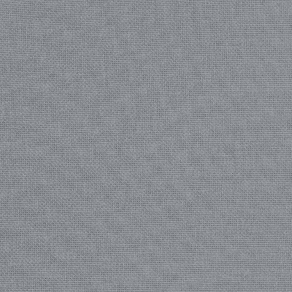 Poltrona Cabriolet Grigio Chiaro in Tessuto - homemem39