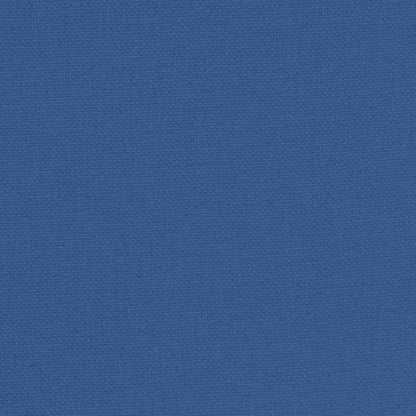 Poltrona Cabriolet con Poggiapiedi Blu in Tessuto - homemem39