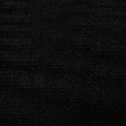 Poltrona Cabriolet Nera in Velluto - homemem39