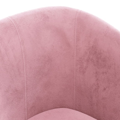 Poltrona Cabriolet Rosa in Velluto | homemem39