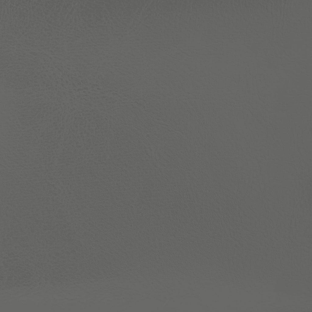 Poltrona a Pozzetto con Poggiapiedi Grigia in Similpelle | homemem39