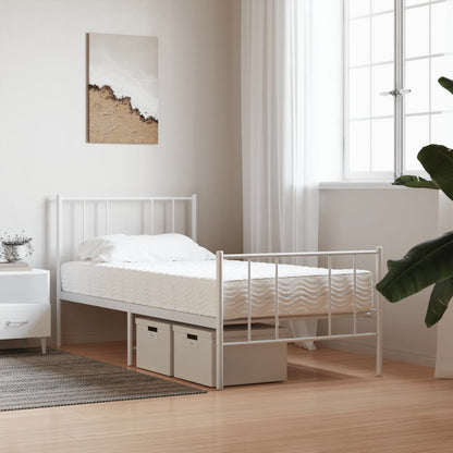 Materasso in Schiuma Bianco Durezza H2 H3