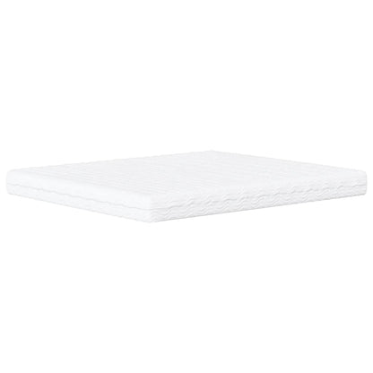 Materasso in Schiuma Bianco 160x200 cm Durezza H2 H3