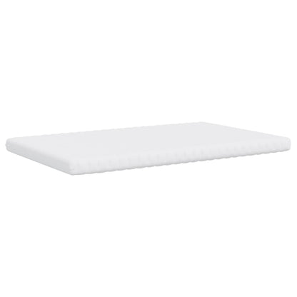 Materasso in Schiuma Bianco 140x190 cm 7 Zone Durezza 20 ILD