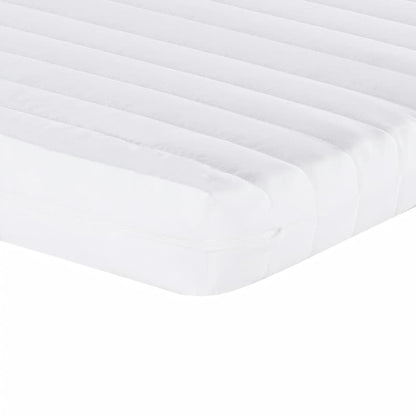 Materassi in Schiuma 2pz Bianchi 90x200cm 7 Zone Durezza 20 ILD