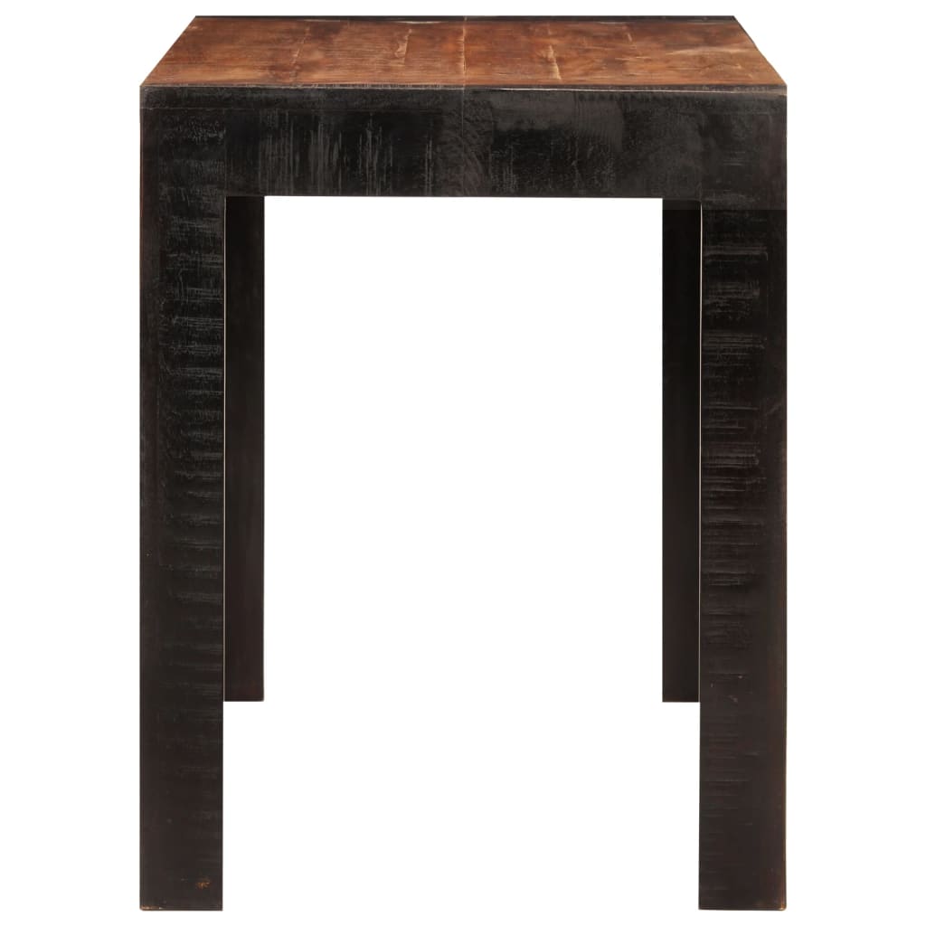 Tavolo da Pranzo ambra 120x60x76 cm in Legno Massello di Mango | homemem39