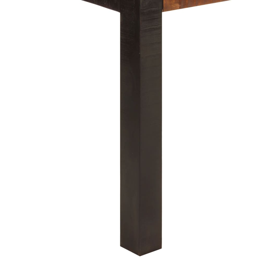 Tavolo da Pranzo ambra 120x60x76 cm in Legno Massello di Mango | homemem39