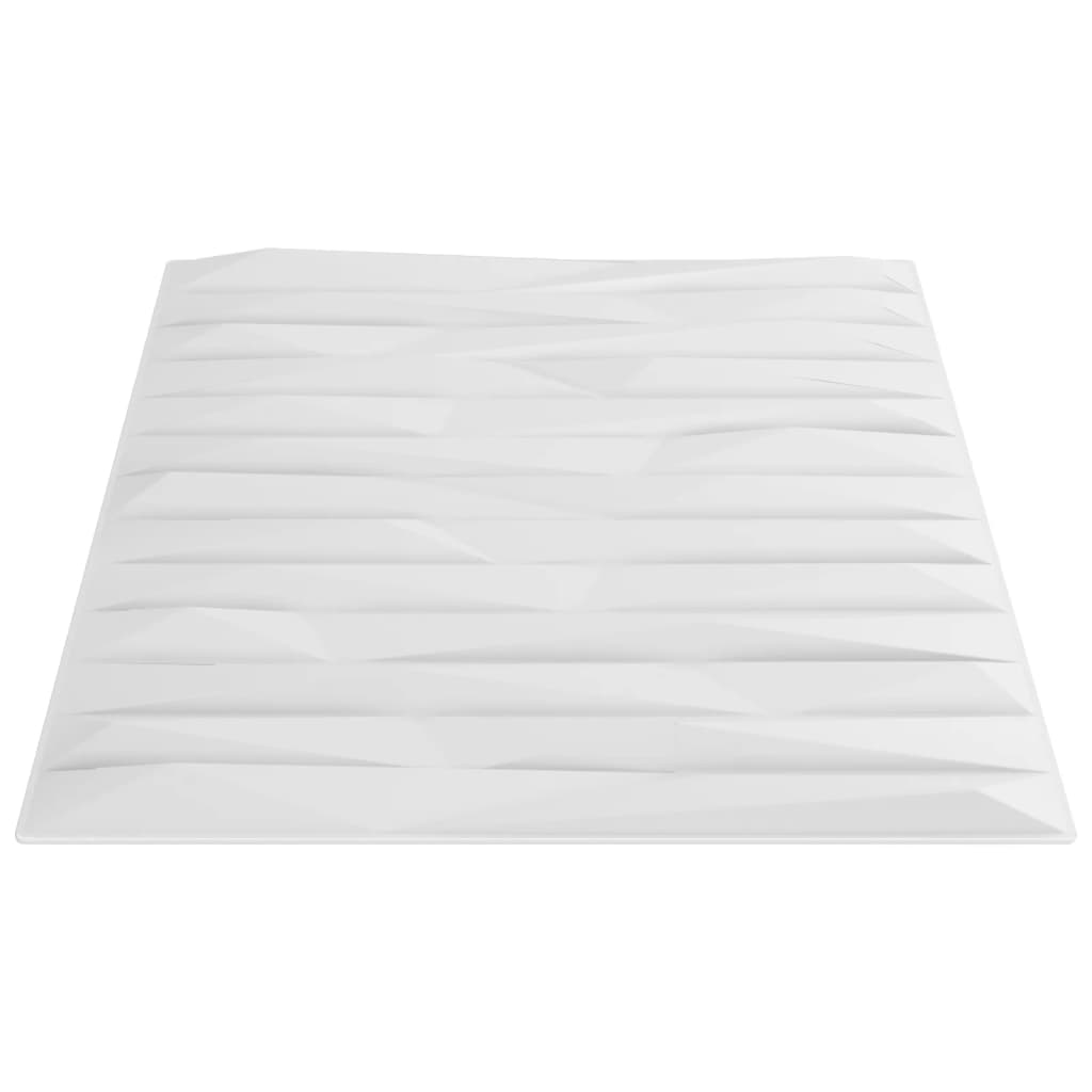 Pannelli Murali 12 pz Bianchi 50x50 cm XPS 3 m² Pietra - homemem39
