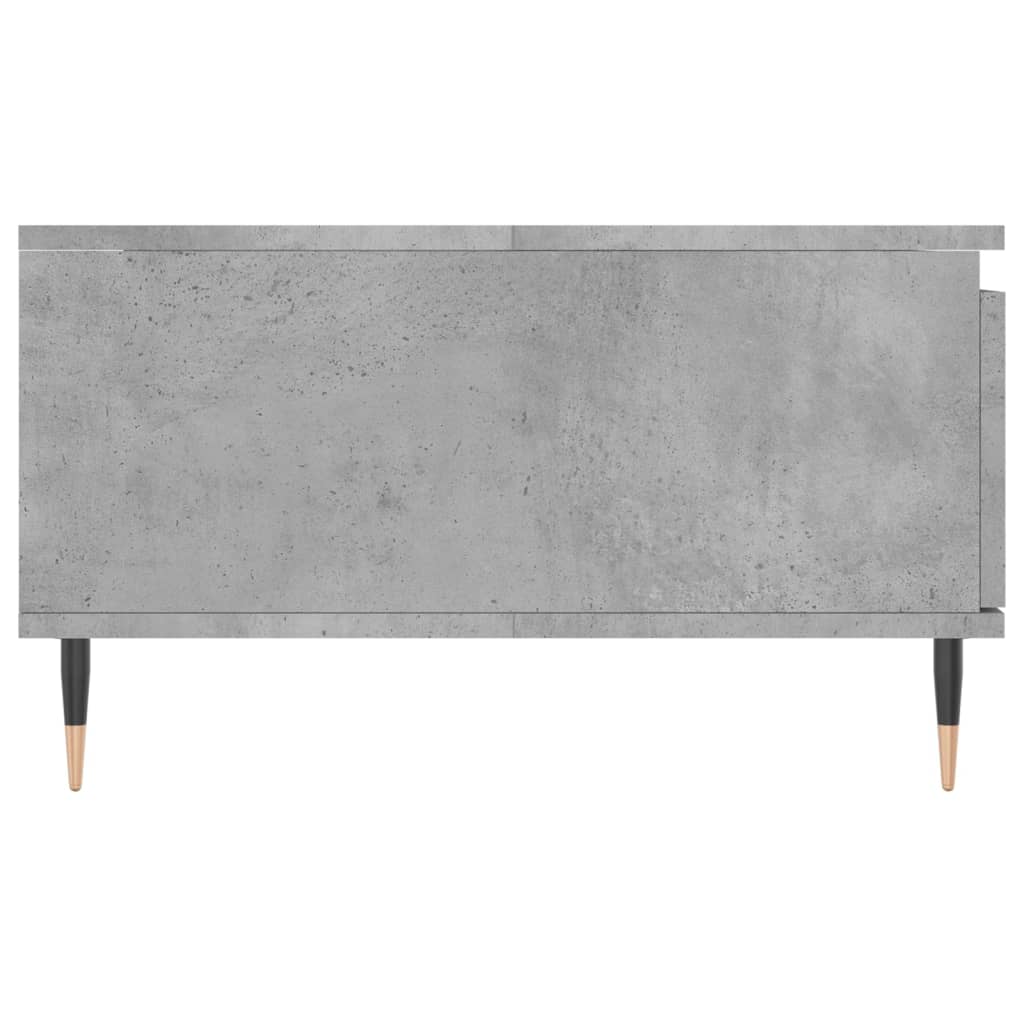 Tavolino da Salotto Grigio Cemento 90x60x35cm Legno Multistrato | homemem39