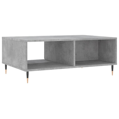 Tavolino da Salotto Grigio Cemento 90x60x35cm Legno Multistrato | homemem39