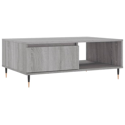 Tavolino da Salotto Grigio Sonoma 90x60x35 cm Legno Multistrato | homemem39