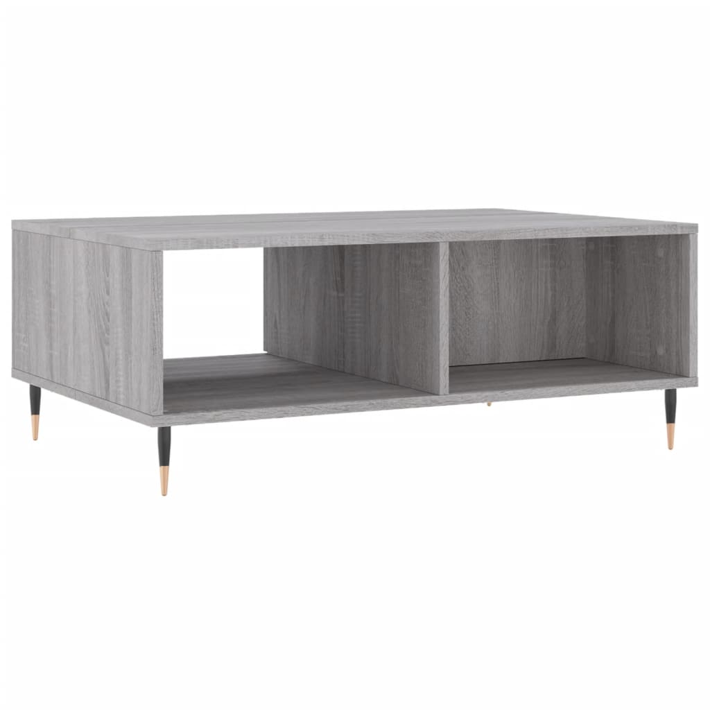 Tavolino da Salotto Grigio Sonoma 90x60x35 cm Legno Multistrato | homemem39
