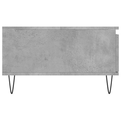 Tavolino da Salotto Grigio Cemento 90x60x35cm Legno Multistrato | homemem39