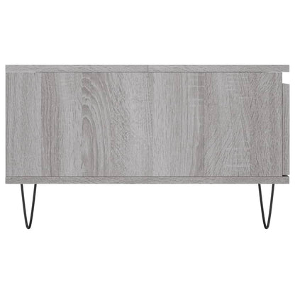 Tavolino da Salotto Grigio Sonoma 90x60x35 cm Legno Multistrato | homemem39