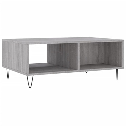 Tavolino da Salotto Grigio Sonoma 90x60x35 cm Legno Multistrato | homemem39