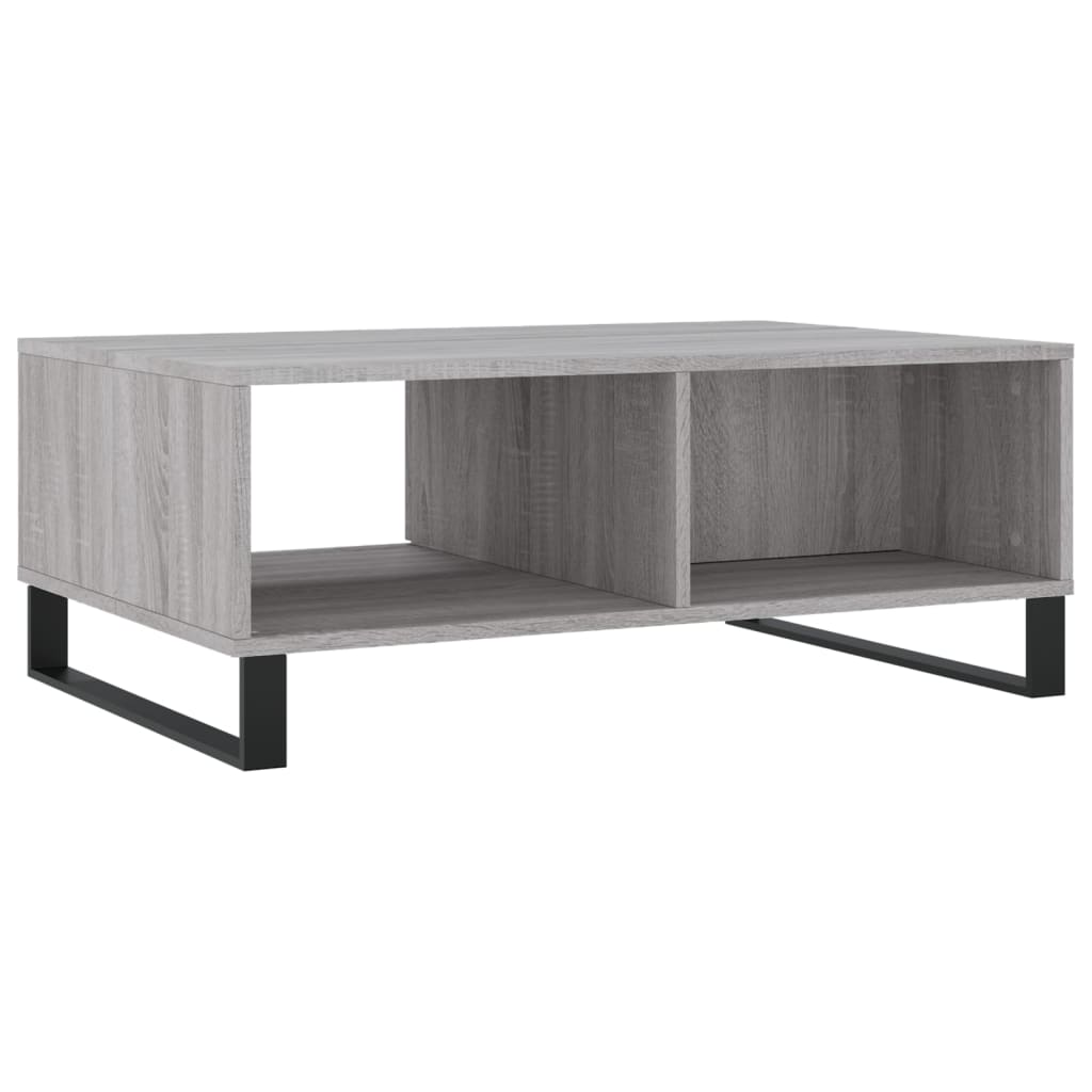 Tavolino da Salotto Grigio Sonoma 90x60x35 cm Legno Multistrato | homemem39