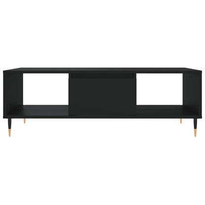Tavolino da Salotto Nero 104x60x35 cm in Legno Multistrato | homemem39