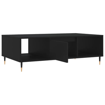 Tavolino da Salotto Nero 104x60x35 cm in Legno Multistrato | homemem39