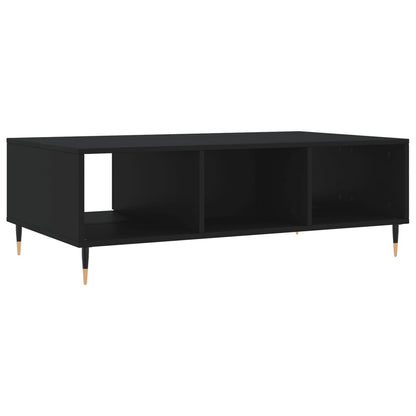 Tavolino da Salotto Nero 104x60x35 cm in Legno Multistrato | homemem39