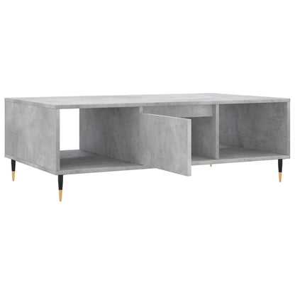 Tavolino Salotto Grigio Cemento 104x60x35 cm Legno Multistrato | homemem39