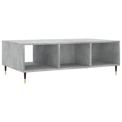 Tavolino Salotto Grigio Cemento 104x60x35 cm Legno Multistrato | homemem39