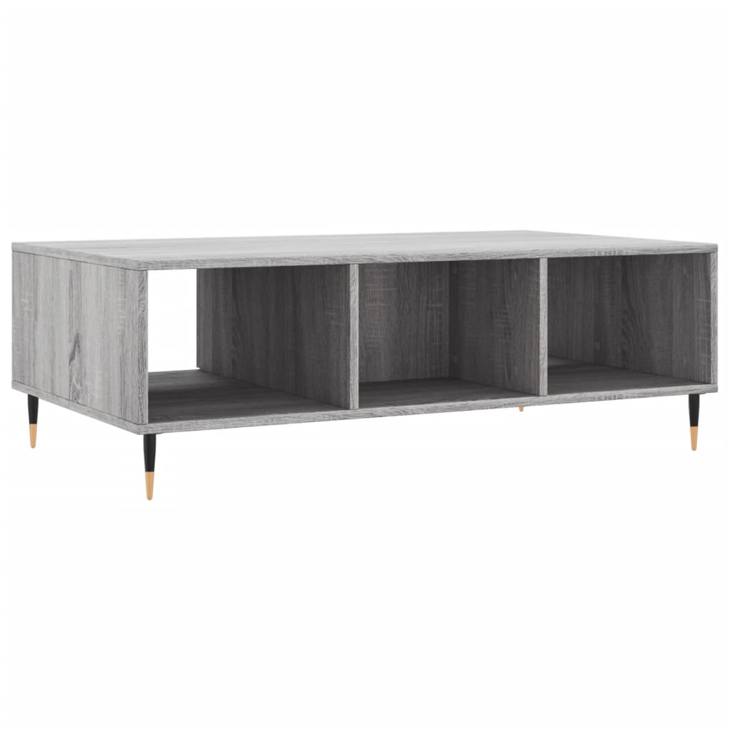 Tavolino da Salotto Grigio Sonoma 104x60x35cm Legno Multistrato | homemem39