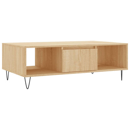 Tavolino da Salotto Rovere Sonoma 104x60x35cm Legno Multistrato | homemem39