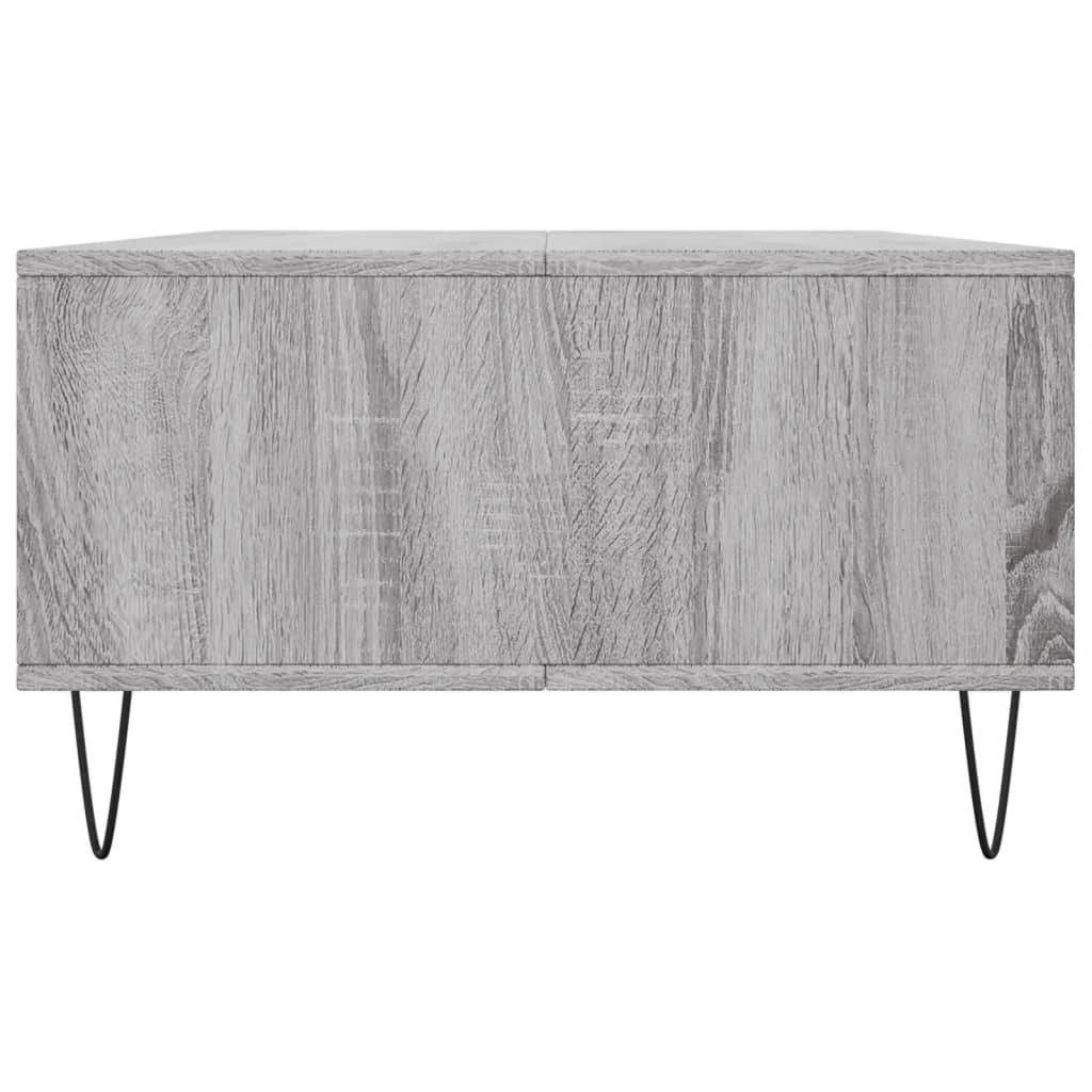 Tavolino da Salotto Grigio Sonoma 104x60x35cm Legno Multistrato