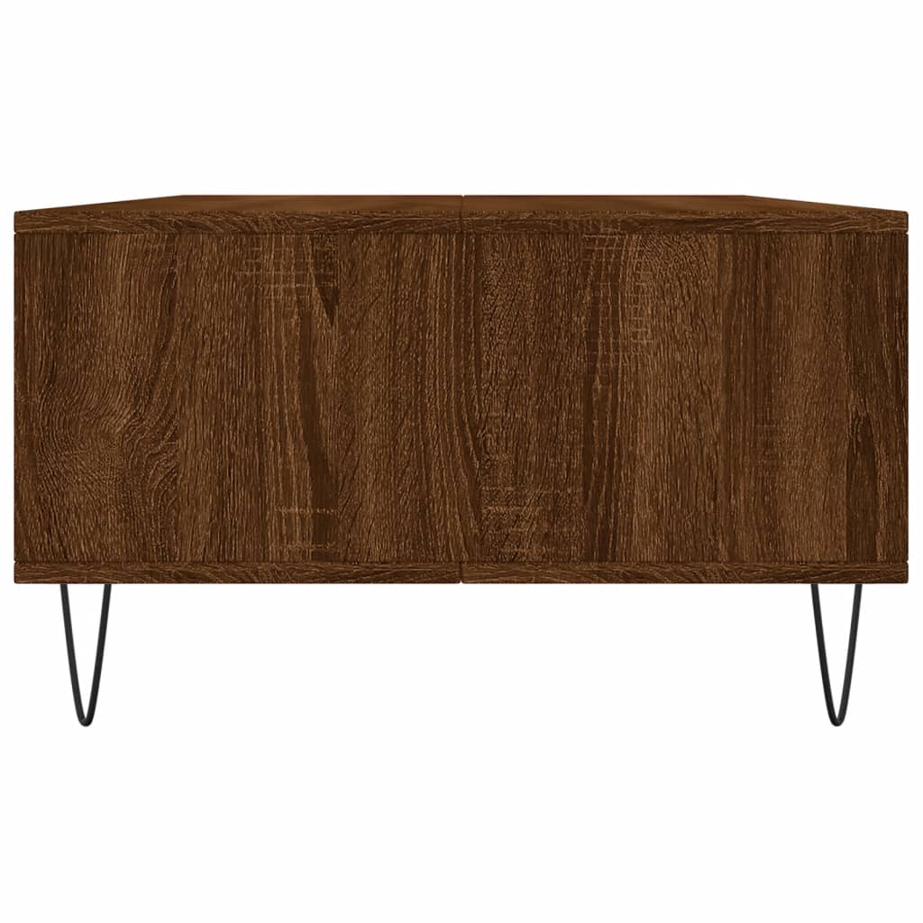 Tavolino Salotto Rovere Marrone 104x60x35 cm Legno Multistrato | homemem39