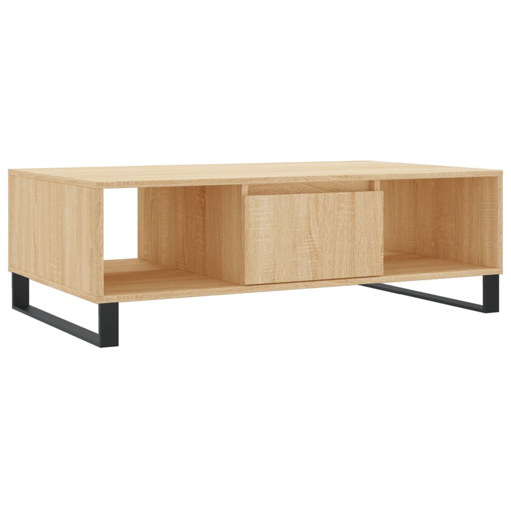 Tavolino da Salotto Rovere Sonoma 104x60x35cm Legno Multistrato